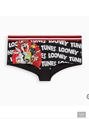 🆕️ 2X LOONEY TUNES COTTON BOYSHORT PANTY
